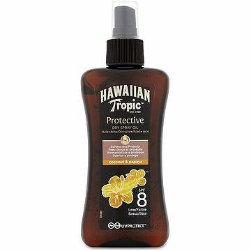 HAWAIIAN TROPIC Protective Dry Spray Oil SPF8 200 ml