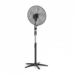 Klarstein Summer Vibe, stojanový ventilátor, 16" (40 cm), 55 W, 2040 m³/h, oscilácia 65°, čierny