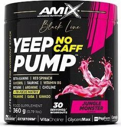 Amix Nutrition Black Line Yeep Pump No Caff 360 g, Pear Strike