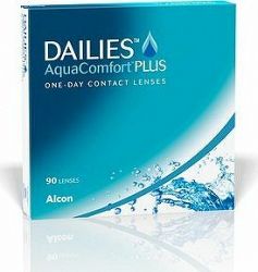 Dailies AquaComfort Plus (90 šošoviek) dioptrie: -13.50, zakrivenie: 8.70