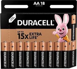 Duracell Basic alkalická batéria AA 18 ks