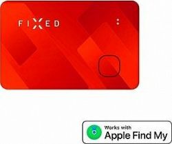 FIXED Tag Card s podporou Find My bezdrôtové nabíjanie oranžový