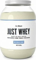 GymBeam Proteín Just Whey 1000 g, white chocolate coconut