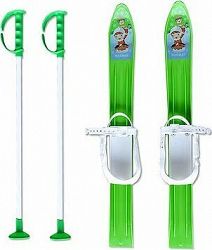 Master Baby Ski 60 cm, detské plastové lyže zelené
