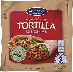 Santa Maria Wrap tortilla 371g