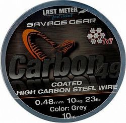 Savage Gear Carbon49 0,48 mm 11 kg 24 lb 10 m Coated Grey