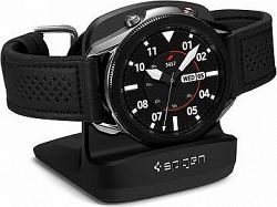 Spigen S352 Night Stand Black Samsung Galaxy Watch 3/4, 4 Classic, Watch Active 1/2