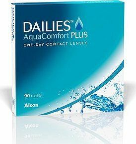 Dailies AquaComfort Plus (90 šošoviek) dioptrie: -13.50, zakrivenie: 8.70