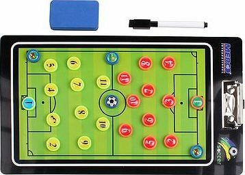Futbal 64 magnetická trénerská tabuľa s klipom