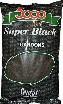 Sensas 3000 Super Black Gardons 1 kg