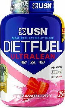 USN Diet Fuel Ultralean, 1 000 g, jahoda