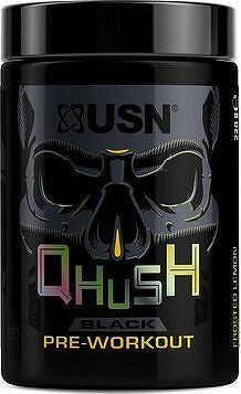 USN Qhush Black 220 g, citrón