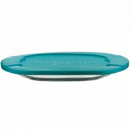 Bormioli Rocco Sklenený tanier s vekom Basic, 27 cm